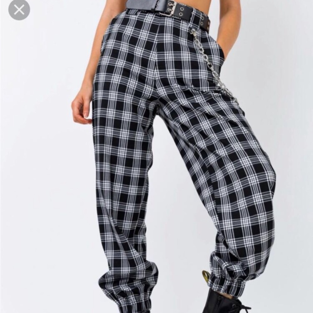 I.AM.GIA Cobain Check Pants S